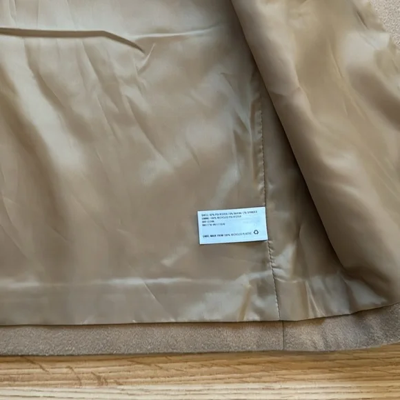 Oversized Camel Trench Coat ✨ size M - Picture 6 of 10